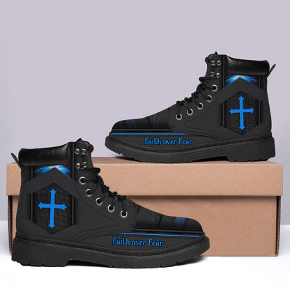 Jesus Faith Over Fear Boots UKHA3260402