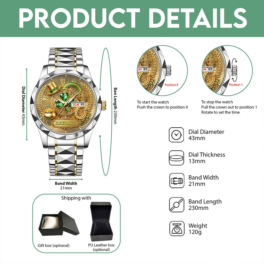 Custom Leaf Patrick Watch THNT6130102