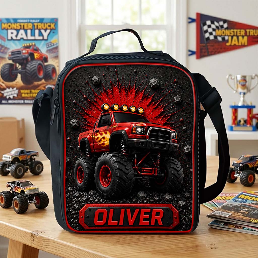 Personalized Monster Truck Backpack NPND6250605