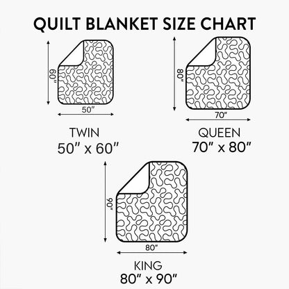 Personalized Breast Cancer Awareness Quilted Bedding Set UKHA6070801