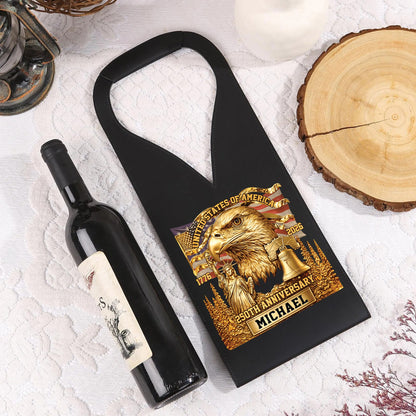 Custom 250th US Wine Bag THNT6140405