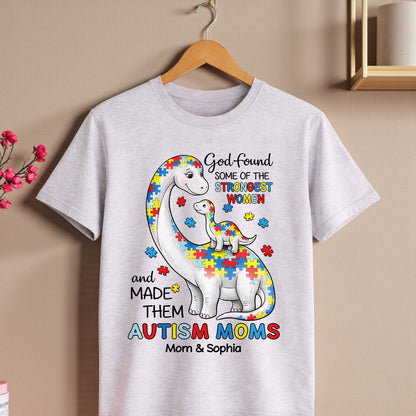 Custom Autism Dinosaur Shirt THUU6250303