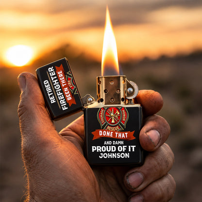Custom Firefighter Lighter THND6090602