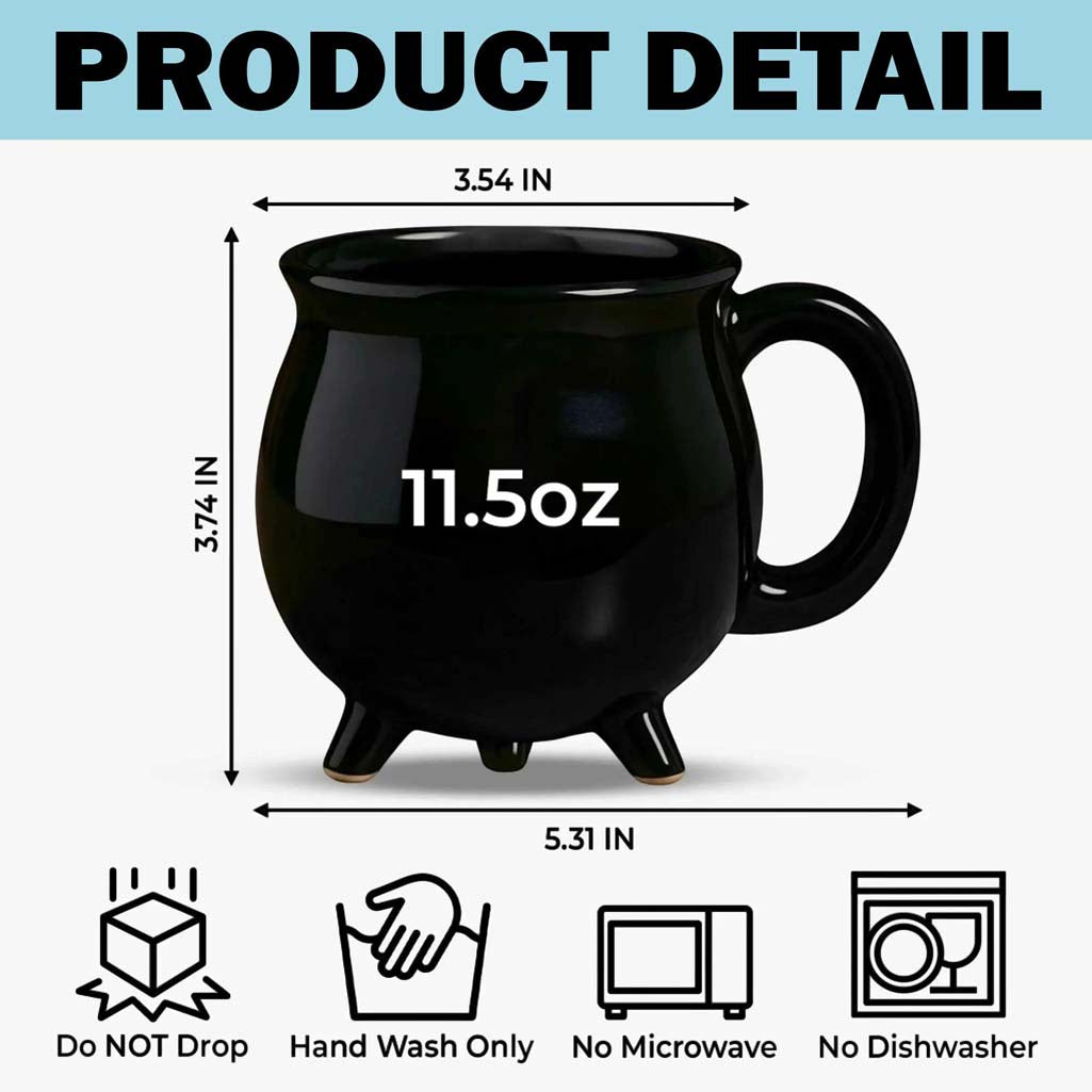 Personalized Witches Brew Cauldron Mug Halloween QFHM5280802