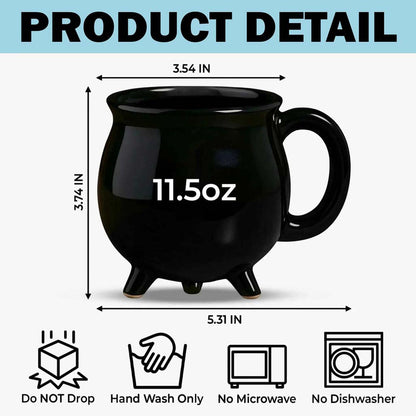 Personalized Witches Brew Cauldron Mug Halloween QFHM5280802
