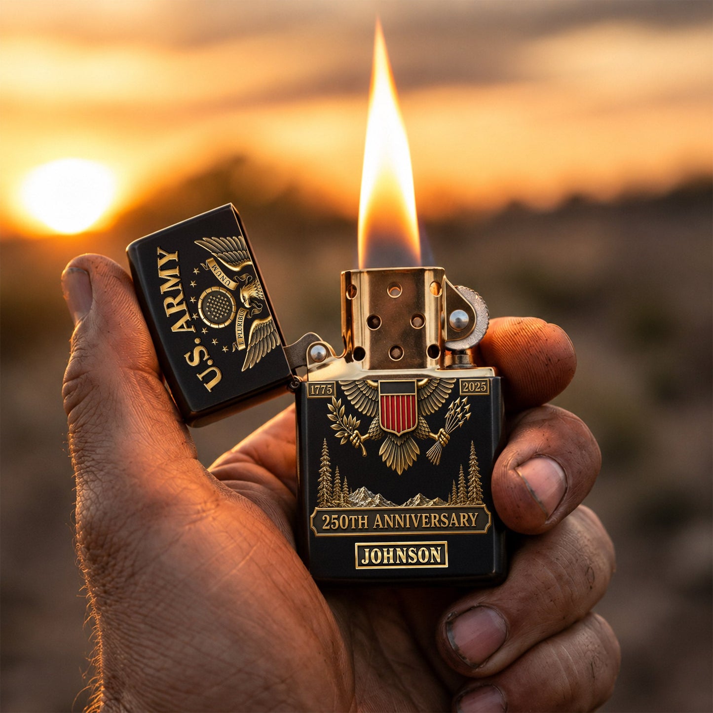Custom U.S. Army Lighter THND6100604