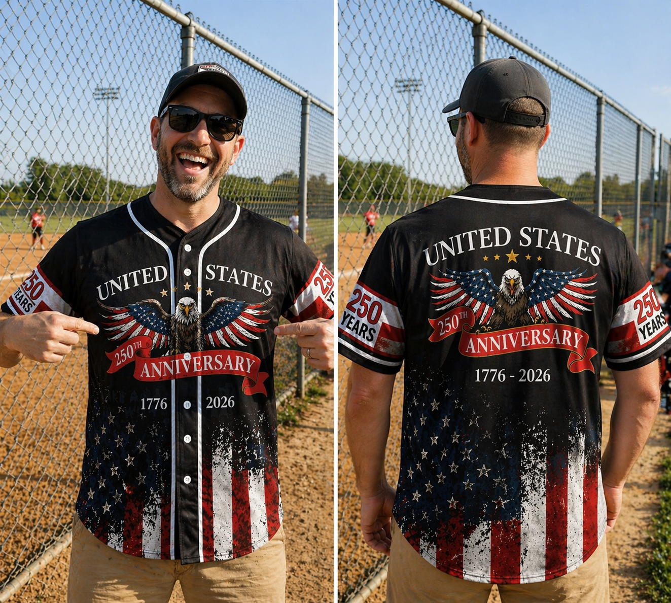 250th US Anniversary Baseball Jersey NPNT6230403
