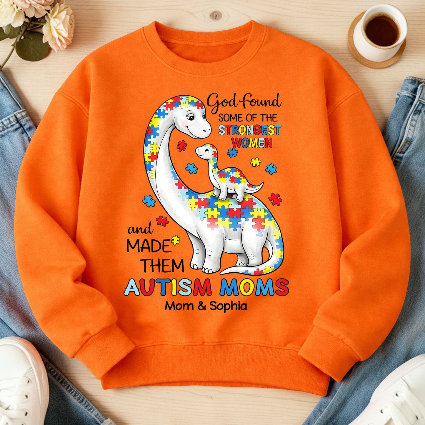 Custom Autism Dinosaur Shirt THUU6250303