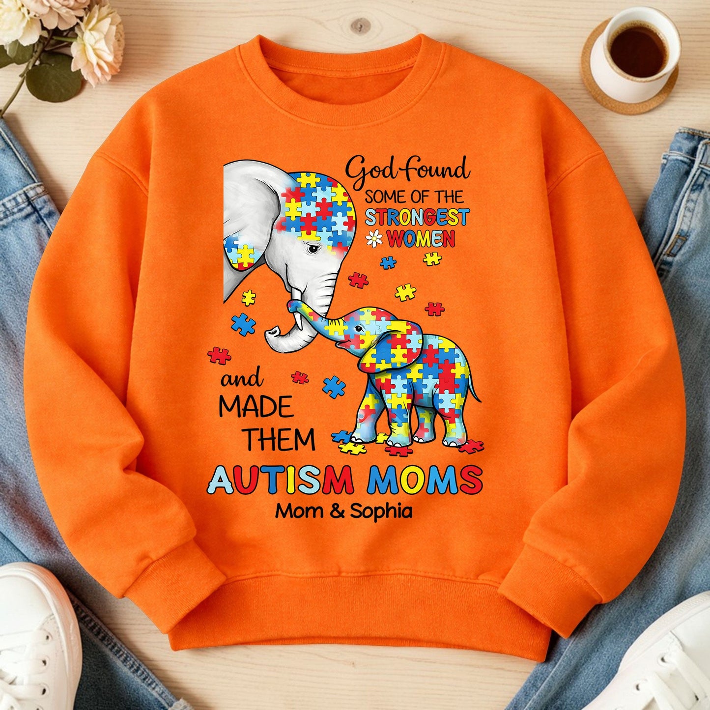 Custom Autism Elephant Shirt THUU6250304