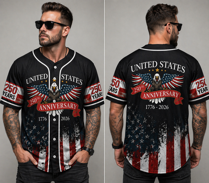 250th US Anniversary Baseball Jersey NPNT6230403