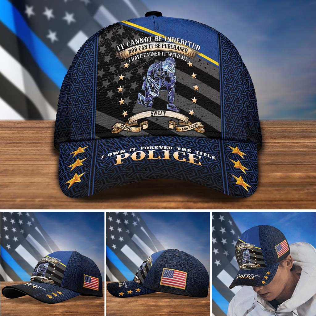 It Cannot Be Inherited Nor Can It Be Purchased Cap, Police Cap QFTD140304