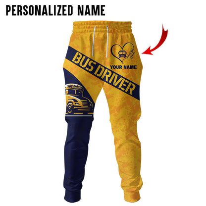 Personalized  School Bus Driver 3D All Over Printed Clothes UKND6270711