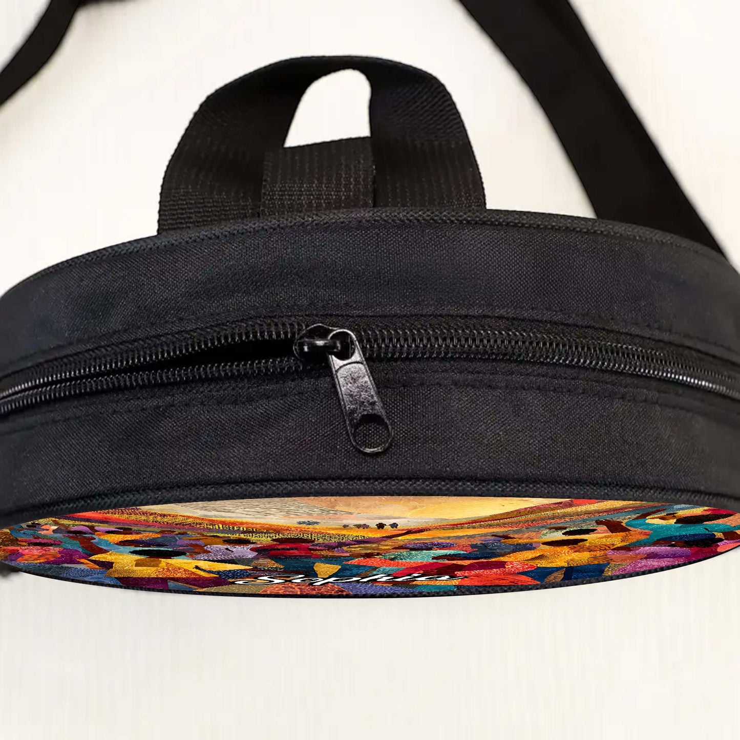 Custom Black Women History Round Crossbaby Bag THUU6060603