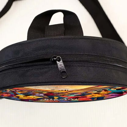 Custom Black Women History Round Crossbaby Bag THUU6060603