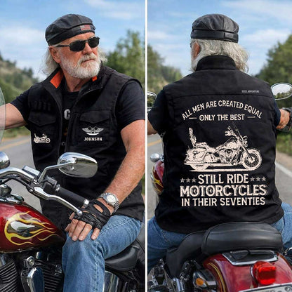 Personalized Motorcycle Multi-Pocket Vest UKND6220403