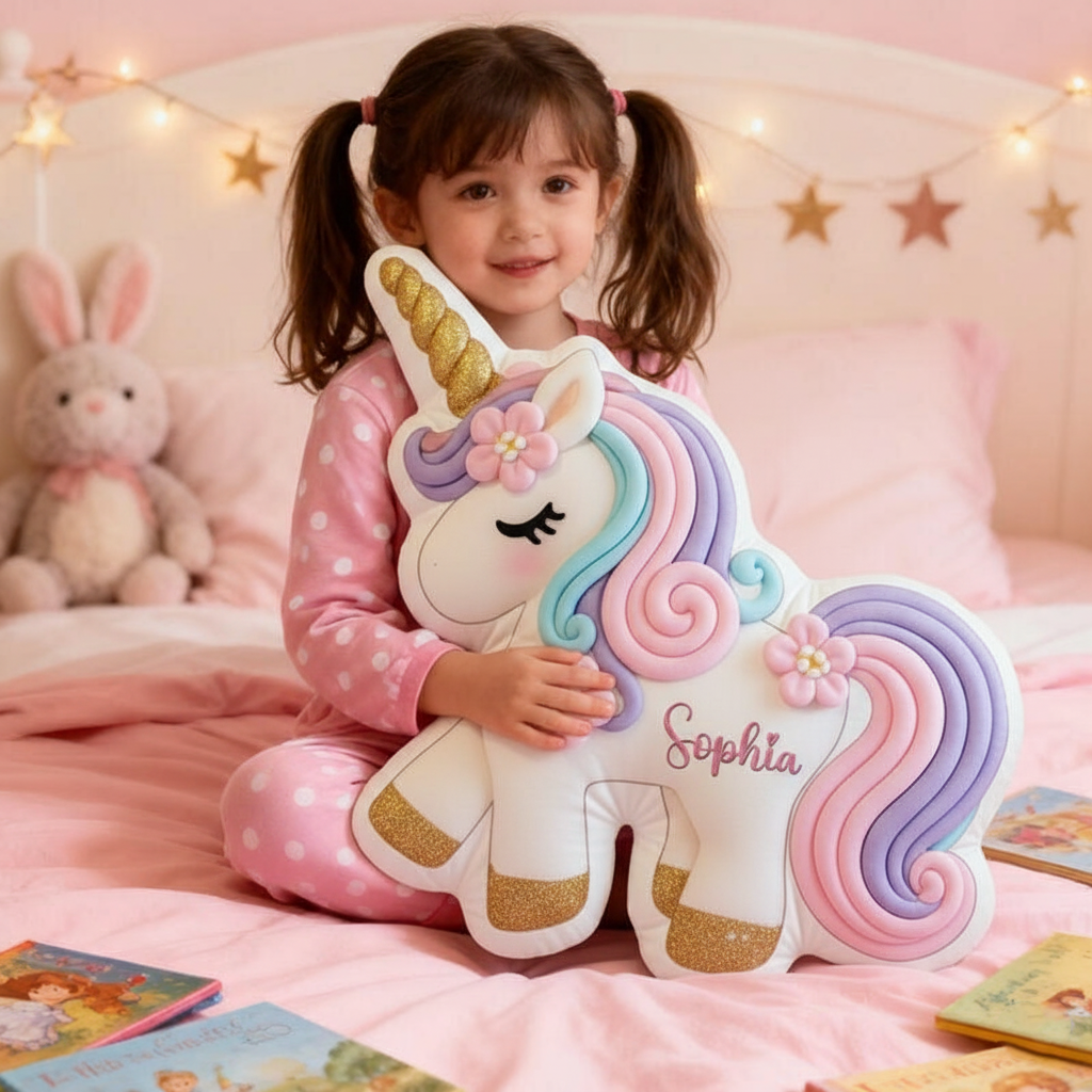 Personalized Unicorn Ugly Plush Pillow QFHH5171110