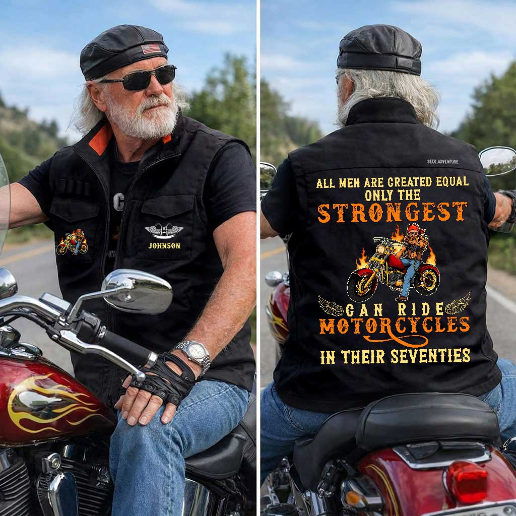 Personalized Motorcycle Multi-Pocket Vest UKND6220401