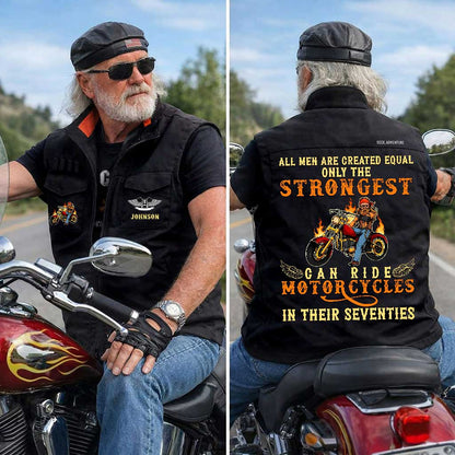 Personalized Motorcycle Multi-Pocket Vest UKND6220401
