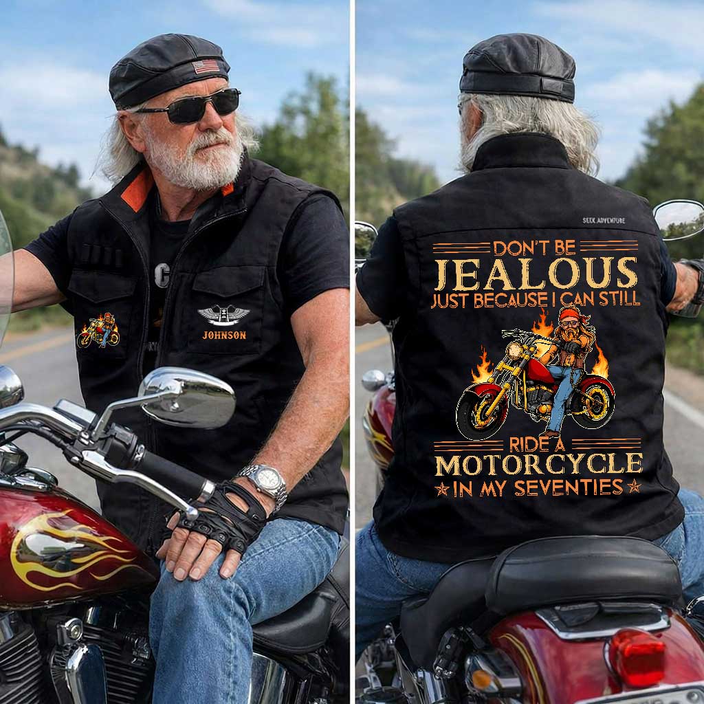 Personalized Motorcycle Multi-Pocket Vest UKND6220404