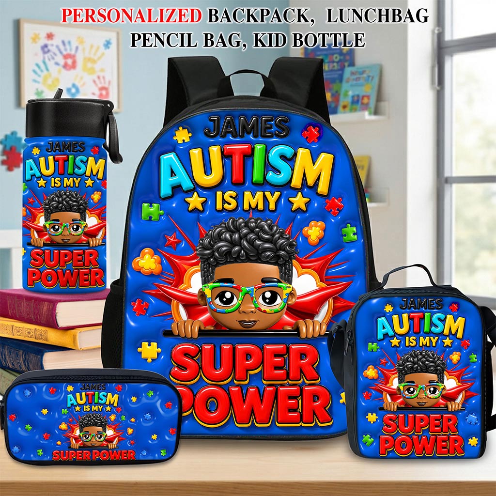 Personalized Back To School Autism Backpack NPND6030701