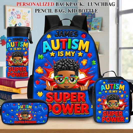 Personalized Back To School Autism Backpack NPND6030701