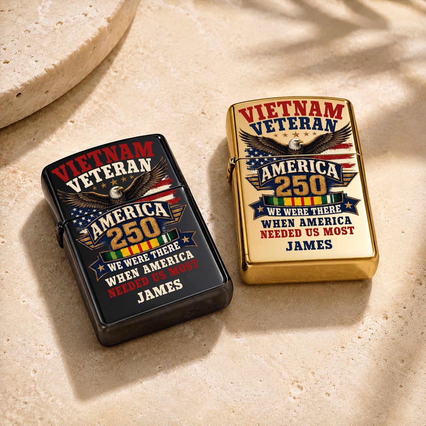 Custom Vietnam Veteran Lighter THND6100603
