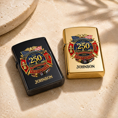 Custom 250th Firefighter Lighter THND6090601
