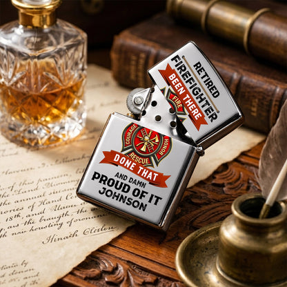 Custom Firefighter Lighter THND6090602