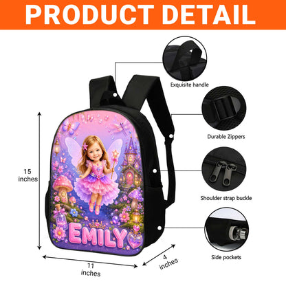 Personalized Photo Kid Back To School, Backpack For Kids UKUU6290603