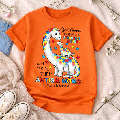 Custom Autism Dinosaur Shirt THUU6250303