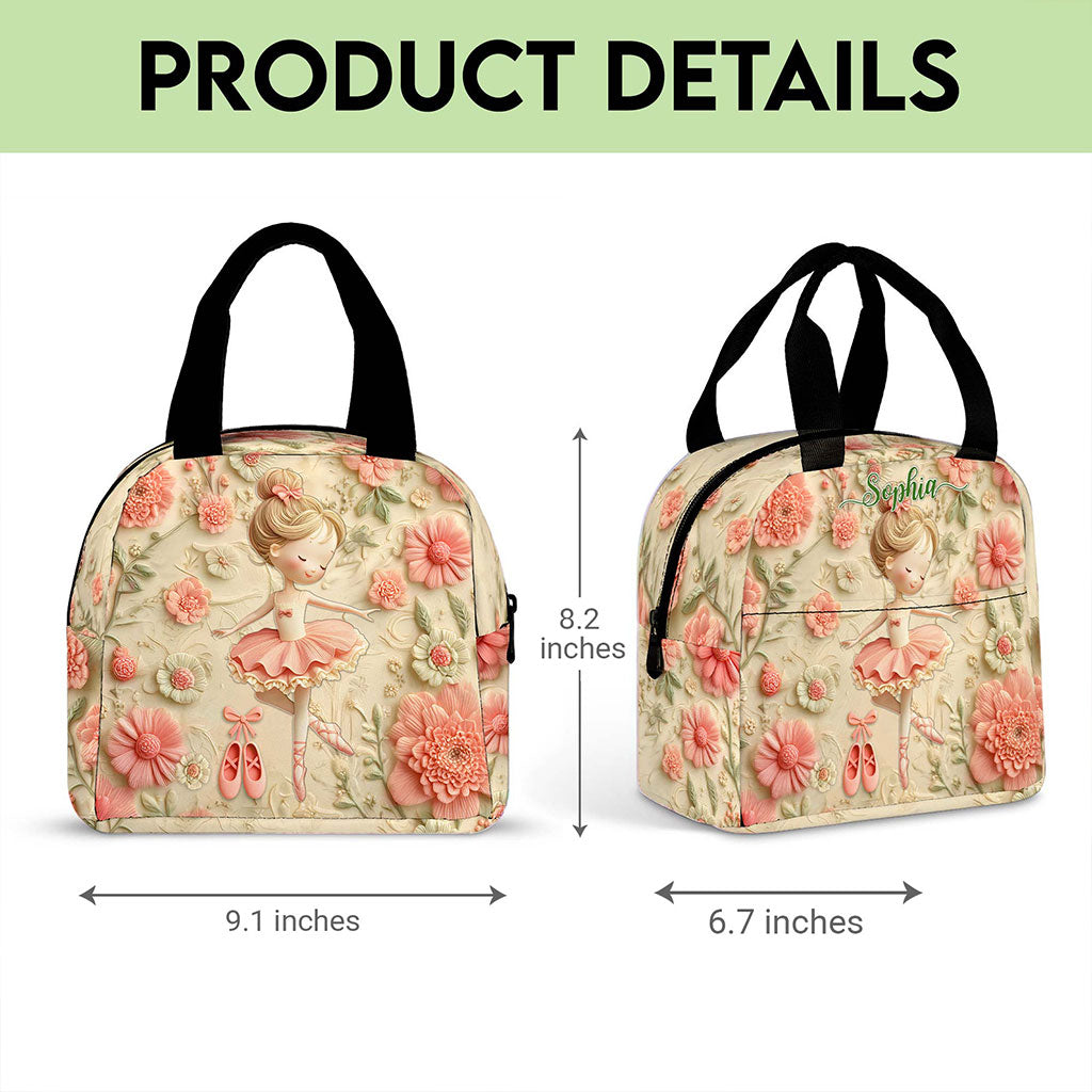 Personalized Ballet Back To School Backpack, School Bag For Kid UKPY5080803-DX