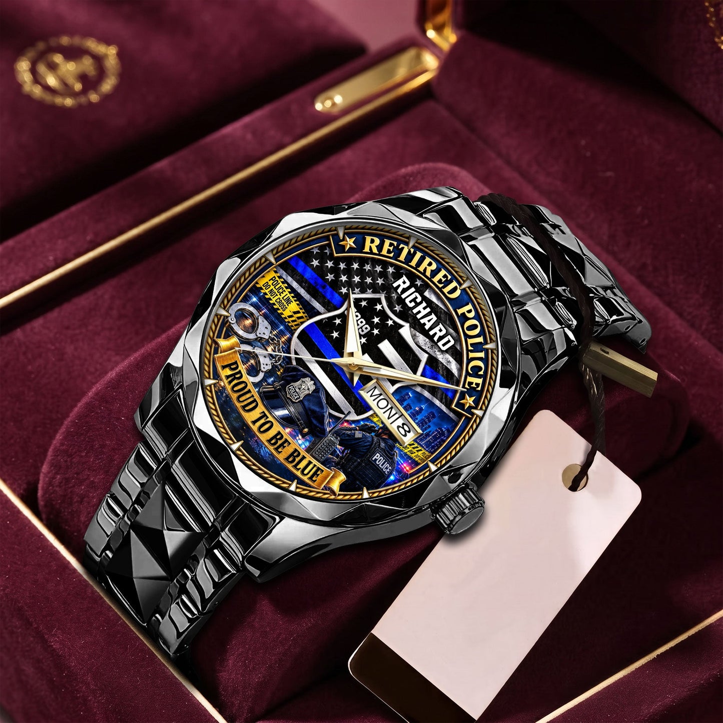 Personalized Police Watch UKPY6110801