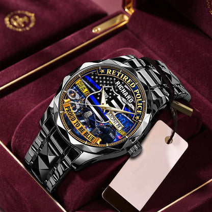 Personalized Police Watch UKPY6110801