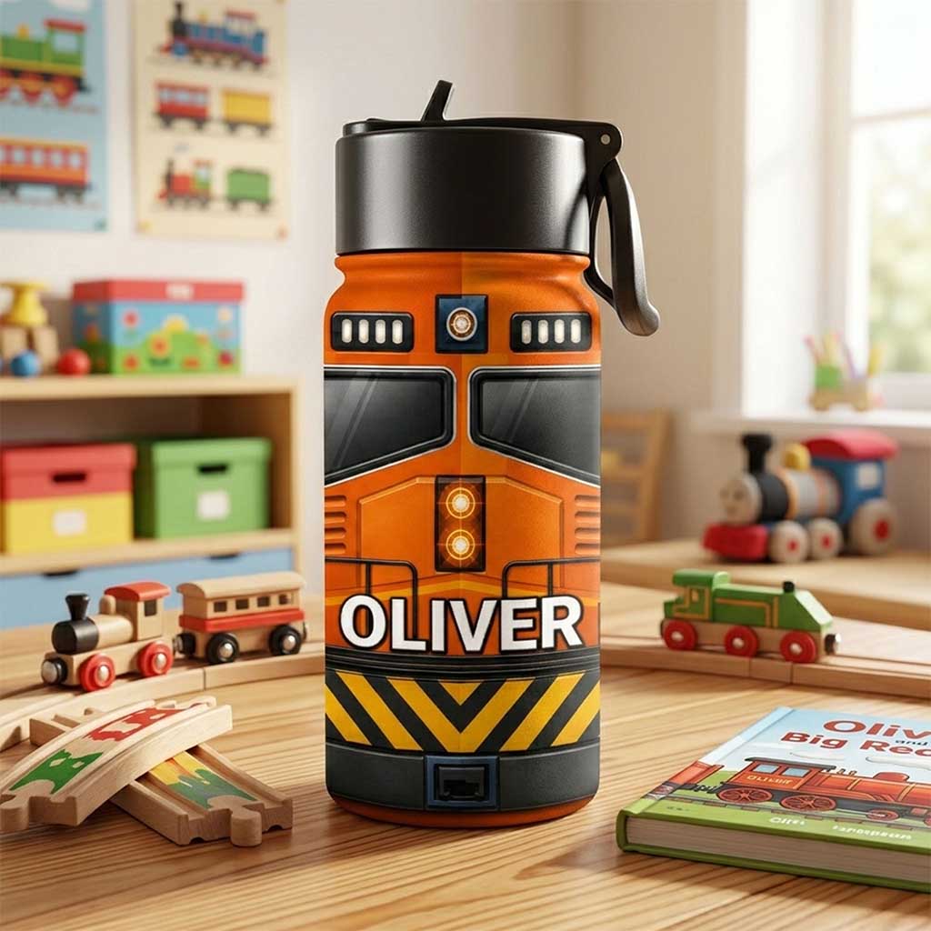 Personalized Back To School Train Kids Backpack NPND6300601