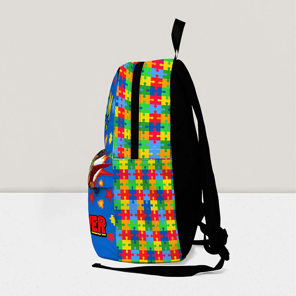 Personalized Back to School Autism Backpack, Lunchbag, Bottle NPND4300803-DX