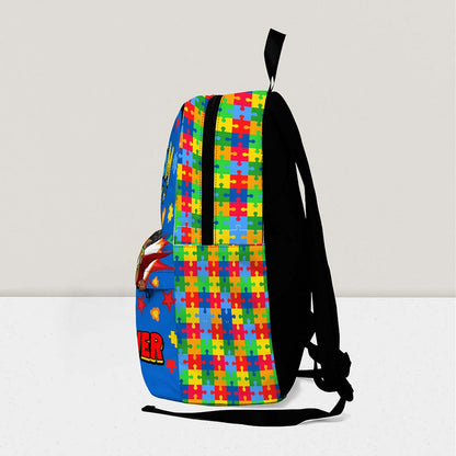 Personalized Back to School Autism Backpack, Lunchbag, Bottle NPND4300803-DX