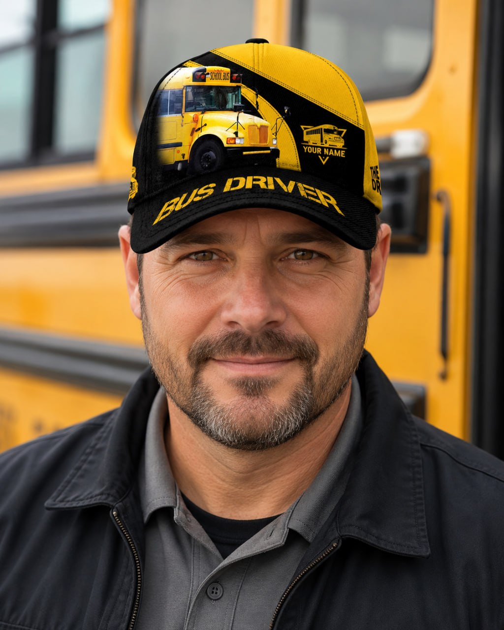 Custom School Bus Driver Classic Cap UKTD6270701