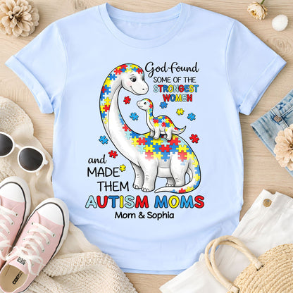 Custom Autism Dinosaur Shirt THUU6250303