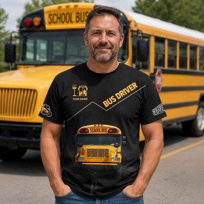 Personalized  School Bus Driver 3D All Over Printed Clothes UKND6270610