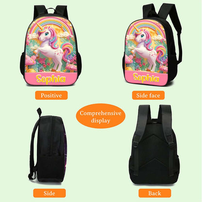 Personalized Unicorn Back To School Backpack QFND5020802
