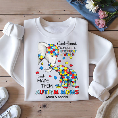 Custom Autism Elephant Shirt THUU6250304
