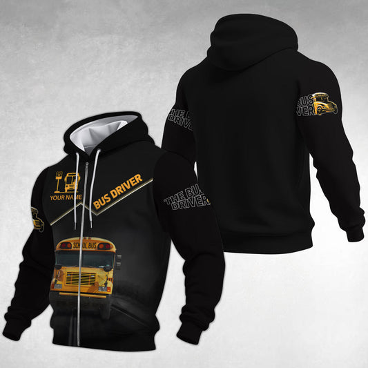 Personalized  School Bus Driver 3D All Over Printed Clothes UKND6270610