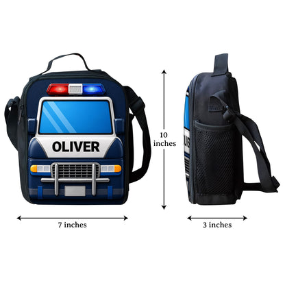 Personalized Back To School Police Kids Backpack NPND6260604