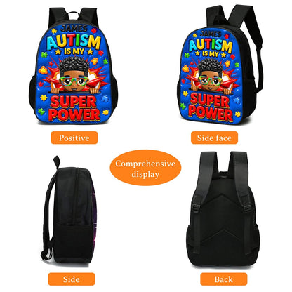 Personalized Back To School Autism Backpack NPND6030701