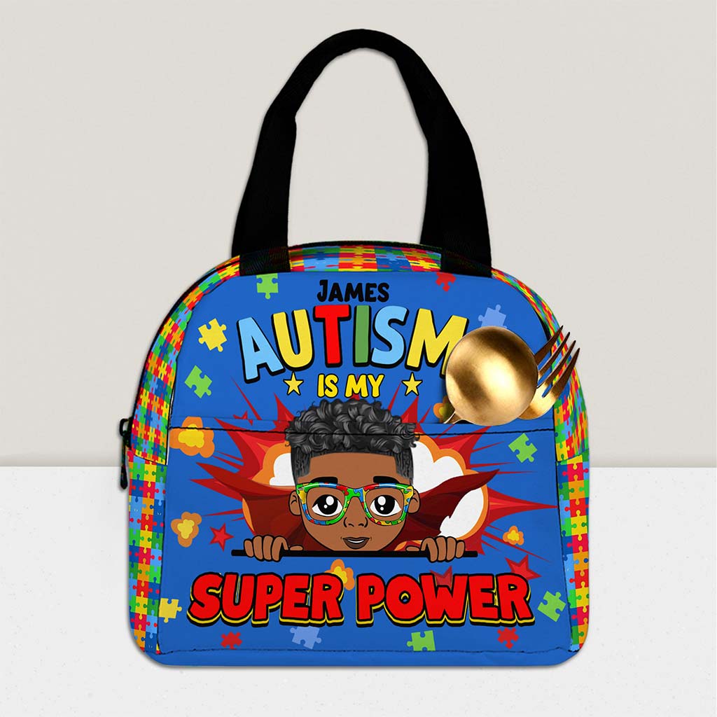 Personalized Back to School Autism Backpack, Lunchbag, Bottle NPND4300803-DX