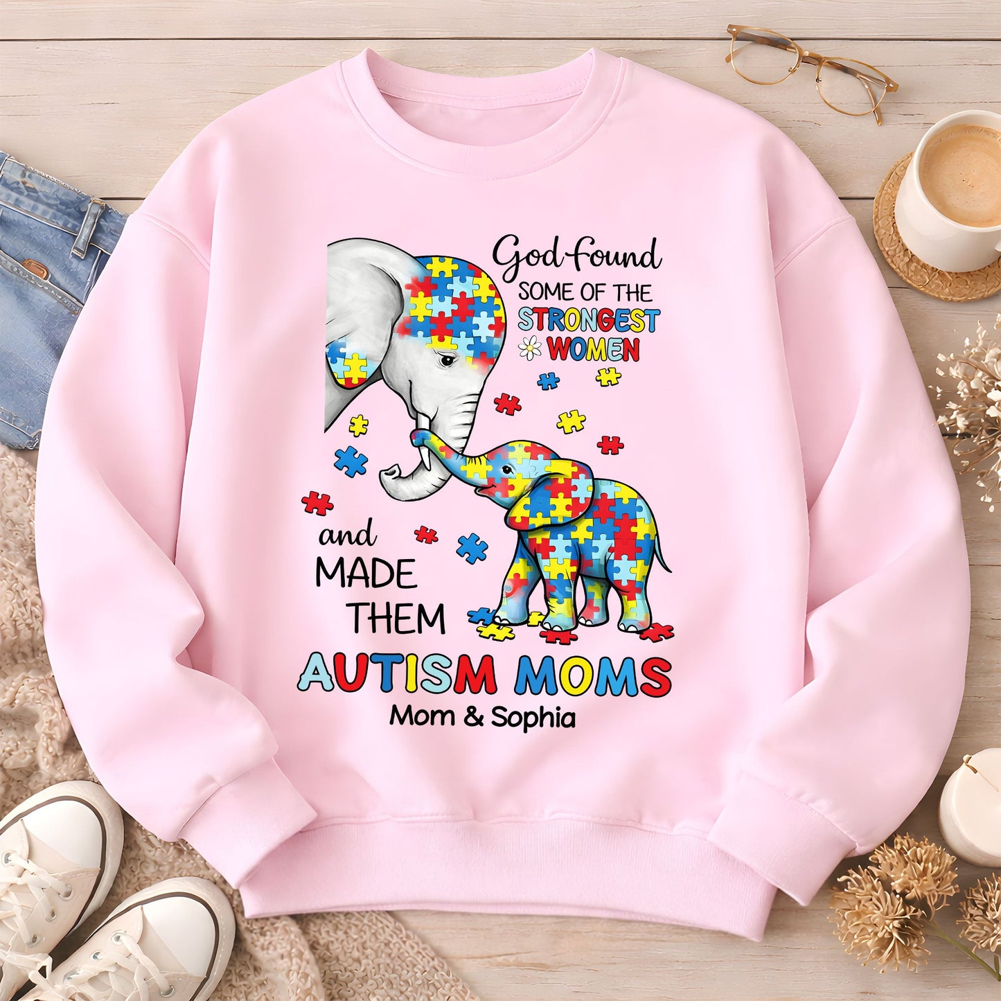Custom Autism Elephant Shirt THUU6250304