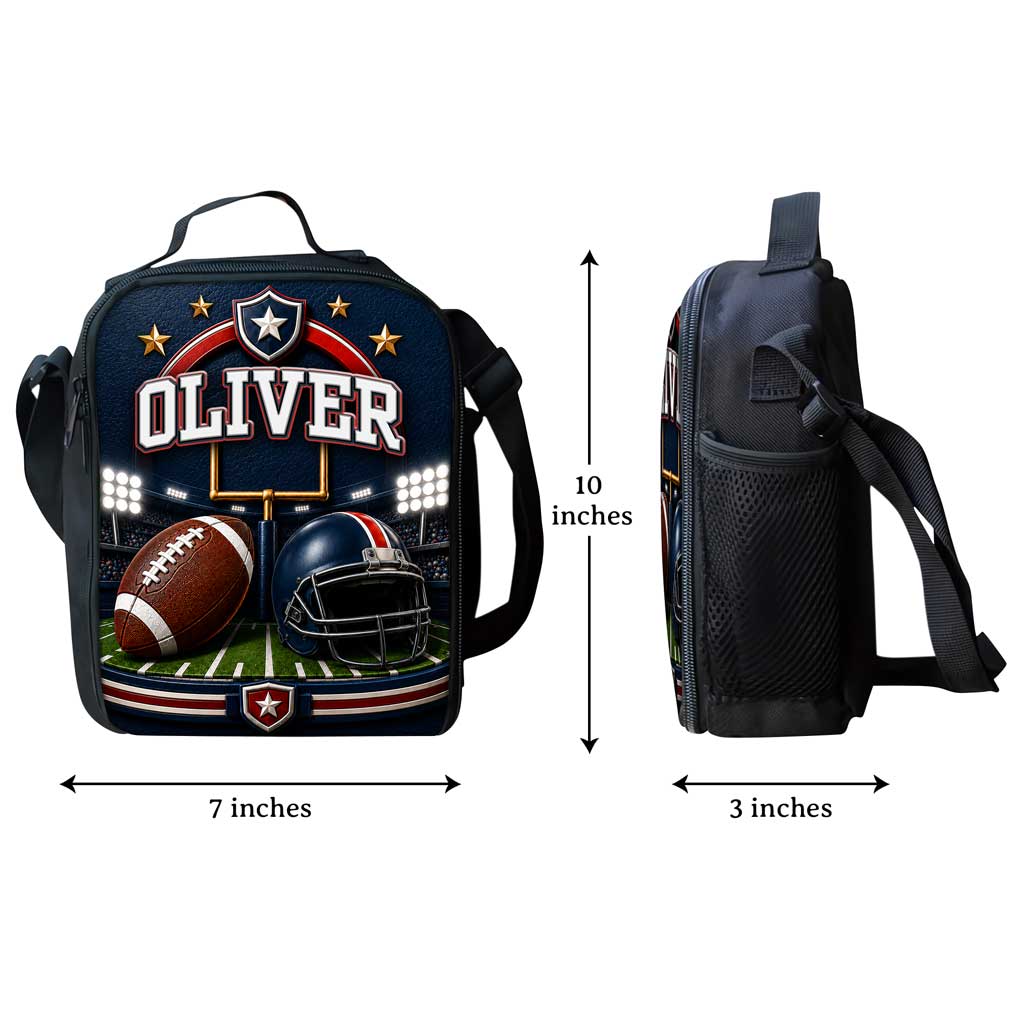 Personalized Back To School Football Kids Backpack NPND6250603