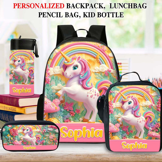 Personalized Unicorn Back To School Backpack QFND5020802
