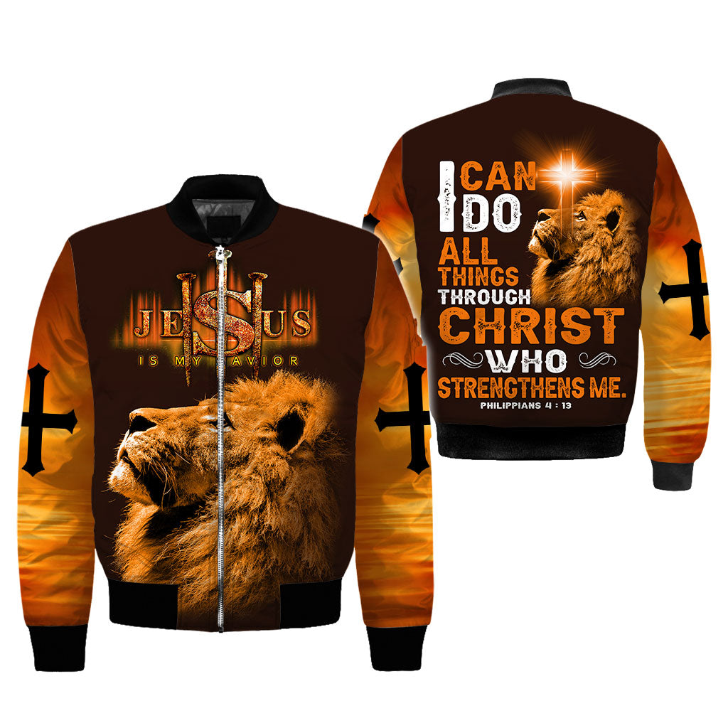 esus And Lion 3D All Over Printed Clothes UKMM090501