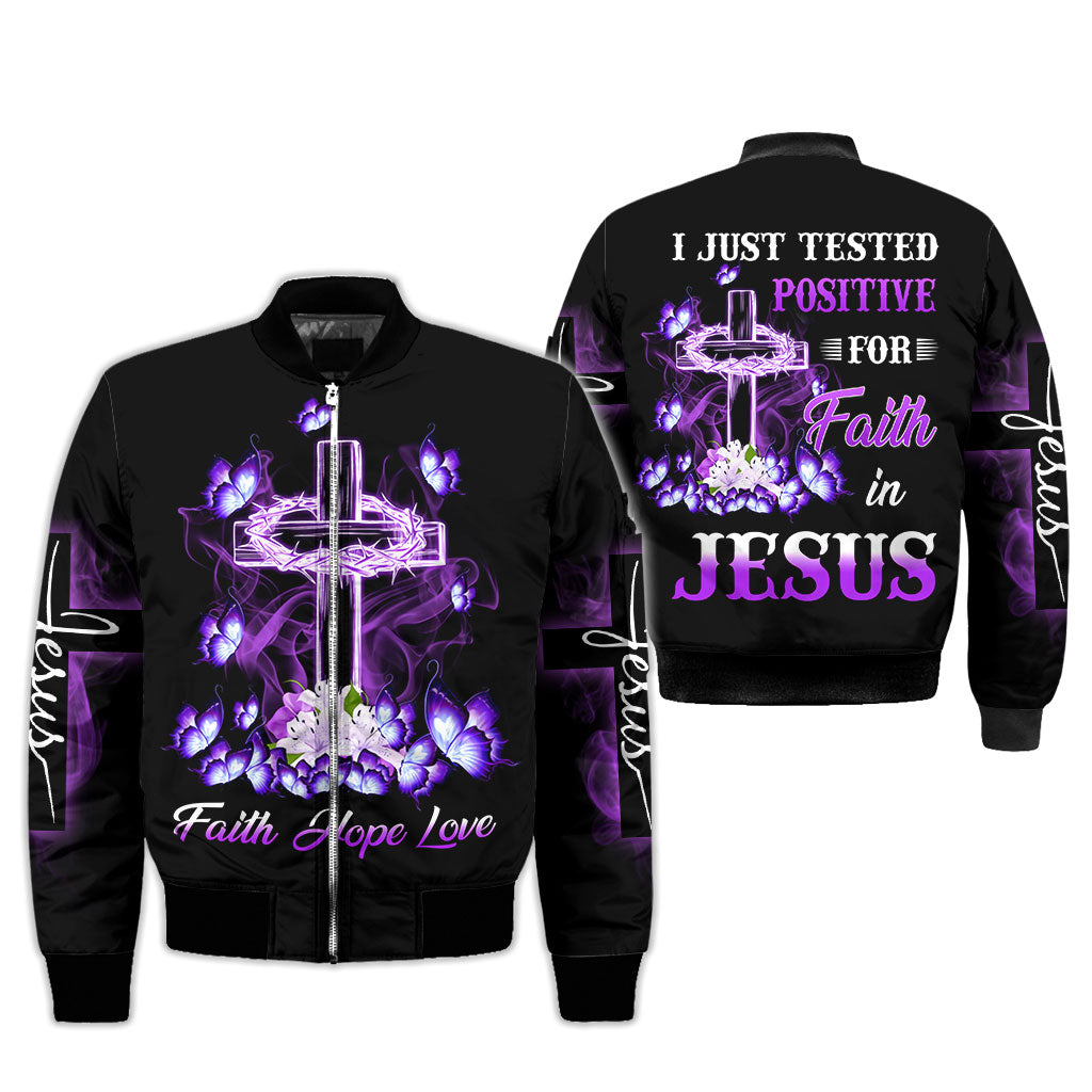 I Just Tested Positive For Faith In Jesus 3D All Over Printed Clothes UKKH100502